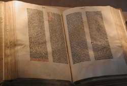 biblia de gutenberg o mazzarina