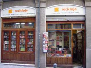 libreria reciclaje