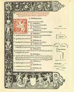 Elementos de Euclides. J. Tacuinus, Venice, 1505. Fol. II recto