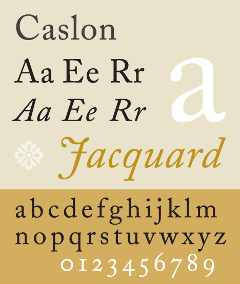 Tipografía Caslon