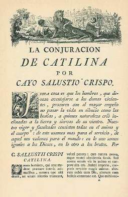 Guerra de Yugurta y conjuracion de catilina