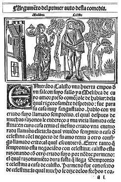  Primera edición de  Fernando de Rojas, “Comedia de Calisto y Melibea”, Fadrique Alemán de   Basilea, Burgos, 1499. http://www.cervantesvirtual.com/servlet/SirveObras/12584960823477162109435/ima0000.htm